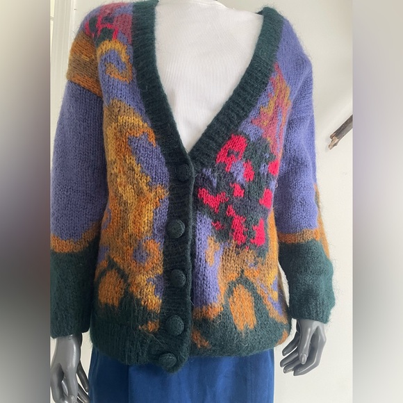 Rosanna Multicolor Patterned Cardigan - Picture 4 of 4